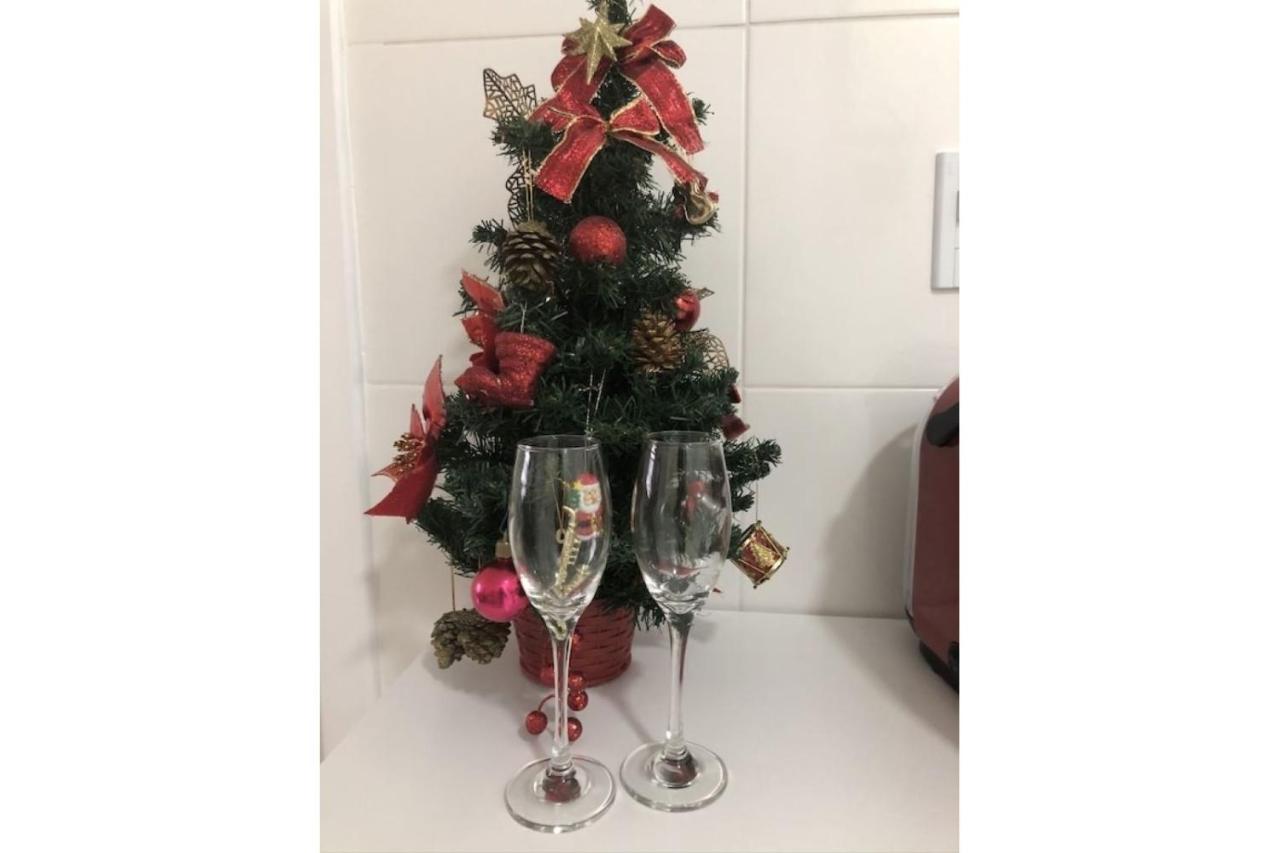 Apartamento Loft moderno pé na areia a 50 metros do mar Pitangueiras Guarujá Exterior foto